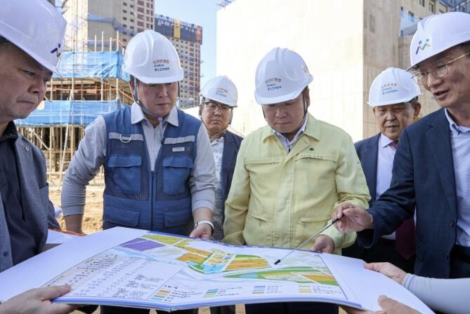 오세현 아산시장, 탕정지구 도시개발사...