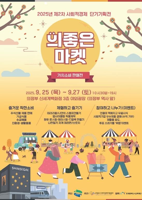 의정부시, 2025년 제2차 사회적경...