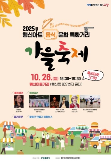 고양시 ‘행신아트 음식문화 특화거리 ...