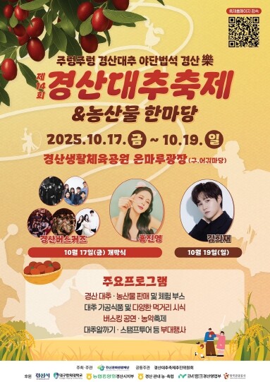 주렁주렁 풍년일세, 경산대추와 야단법...