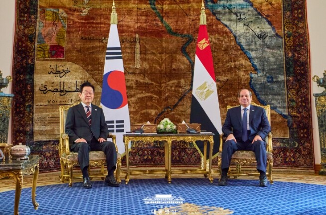 이재명 대통령, "한·이집트...