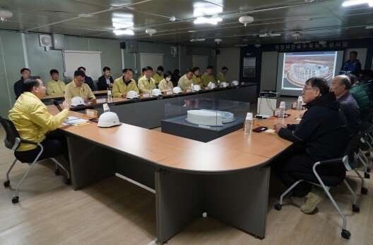 산림청장, 국립새만금수목원 조성 현장...