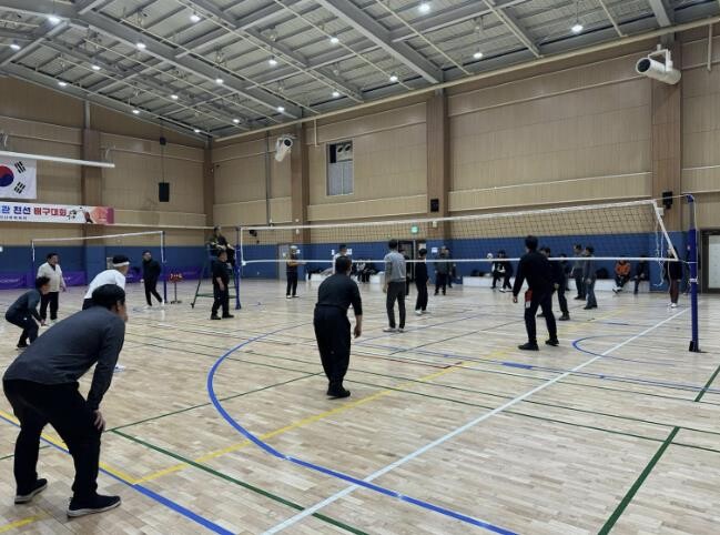 예산군 덕산면, 기관·단체 배구대회 ...