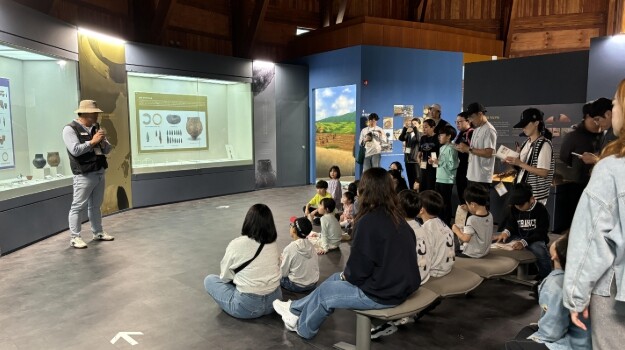 겨울 주말, 제주 삼양동 유적에서 체...