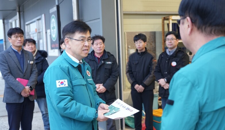 신필승 서산시 부시장, 겨울철 제설 ...